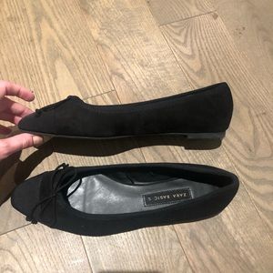 Black Zara Flats